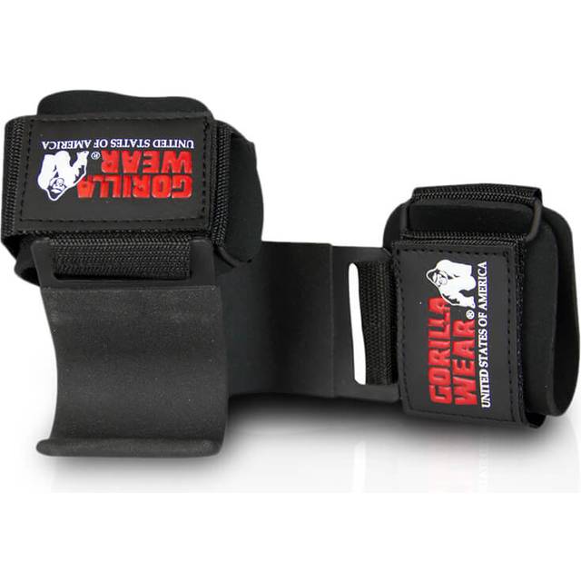 Weight Lifting Hooks, black, Gorilla Wear