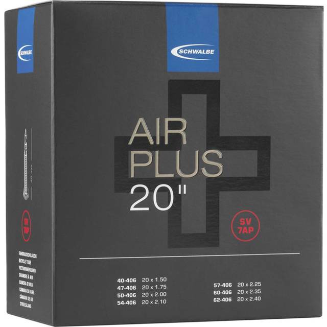 Schwalbe Air Plus SV7AP Inner Tube - Presta 40mm Valve (20 x 1.5-2.4 i