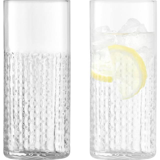 LSA International Wicker Glass Highball, Set of 2, 400ml