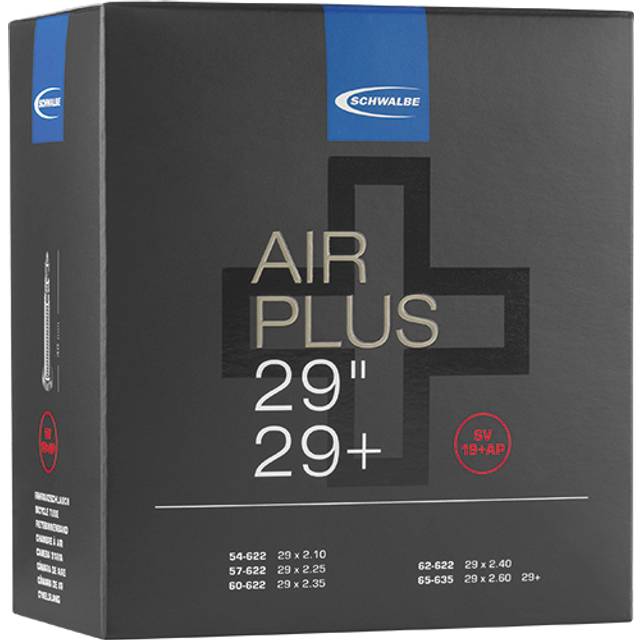 Schwalbe Air Plus 29" MTB Tube - SV19AP - Black