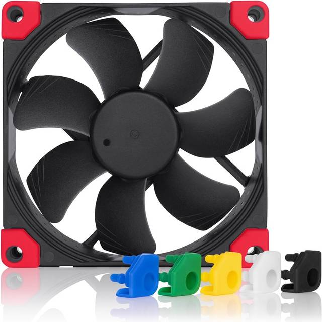 $$ Noctua NF-A9 | 12V | 92x92x25mm | 4-pin | axial | PWM | Chromax Black ventilator