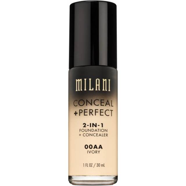 Milani Conceal + Perfect 2-in-1 Foundation 00AA Ivory