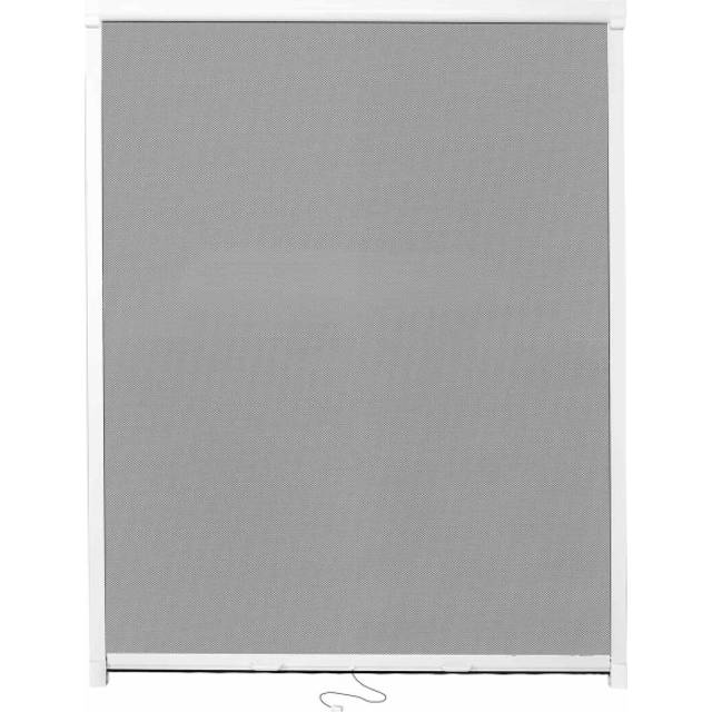 Tectake Fly Screen Roller Blind, White