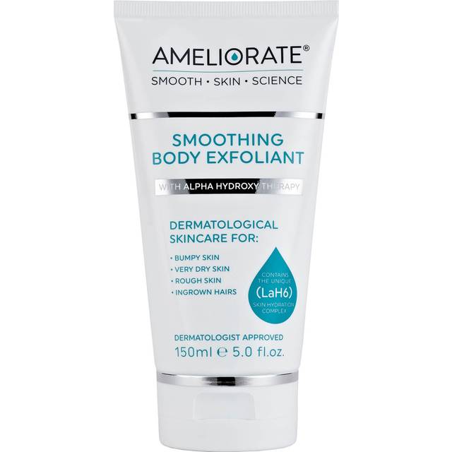 Smoothing Body Exfoliant 150ml | Lab6, Shea Butter, Coconut Oil | Dermatologically tested, Menopause friendly, BSF approved