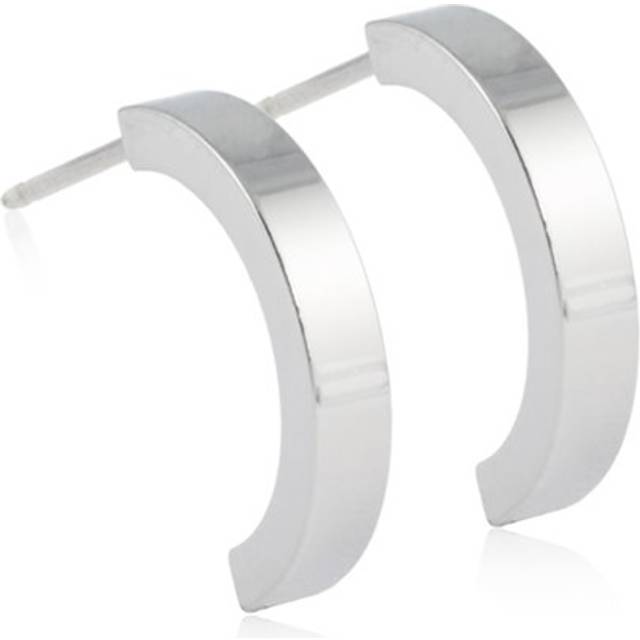 Blomdahl örhängen EJ NT Pendant Plain Curved 15 mm 1 par