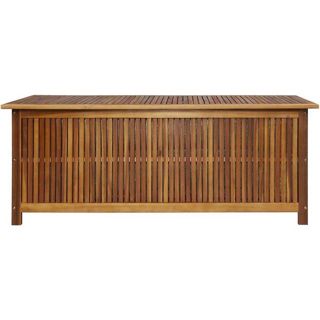 vidaXL Garden Storage Box 150x50x58 cm Solid Acacia Wood - Brown