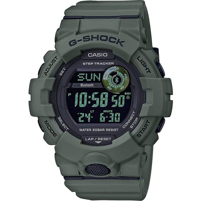 CASIO Herren Digital Quarz Uhr mit Resin Armband GBD-800UC-3ER