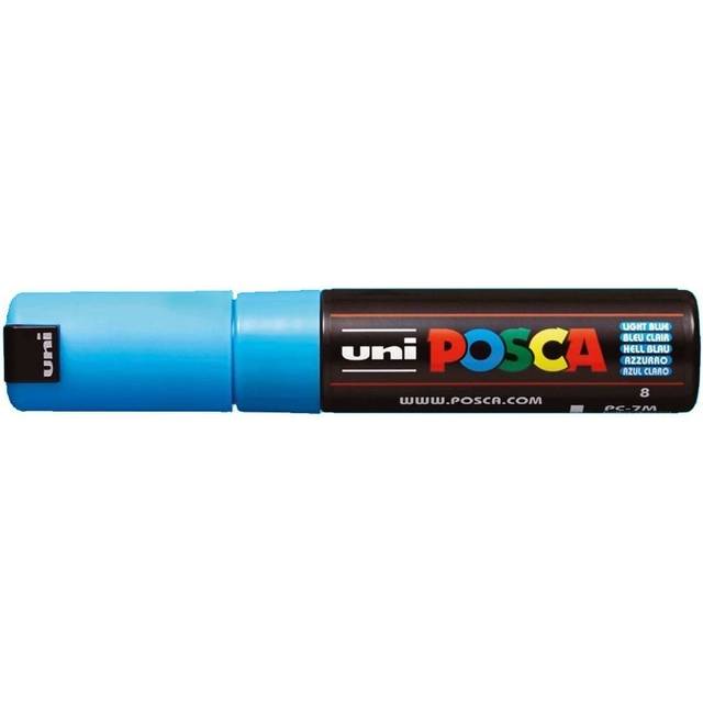 Posca Paint Marker Broad Bullet Tip PC-7M Light Blue