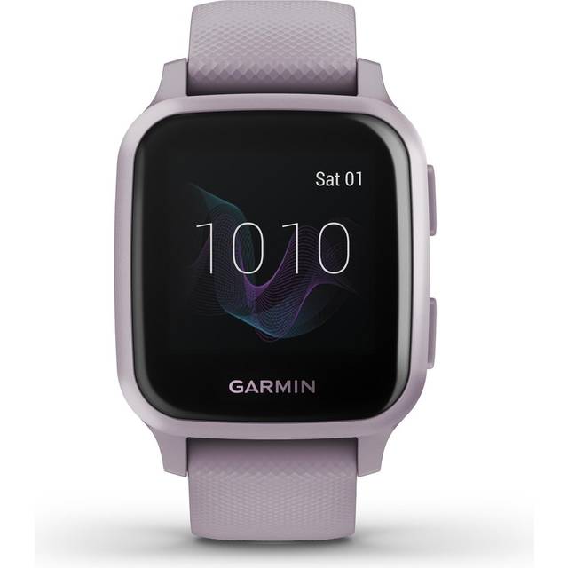 Garmin Venu Sq GPS Smartwatch with All-day Health Monitoring and Fitness Features, Built-in Sports Apps and More, Orchid with Metallic Orchid Bezel