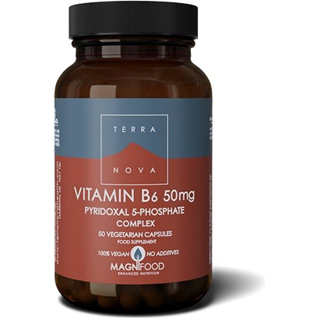 Vitamin B6 50mg Complex 50 kapslar - Terranova
