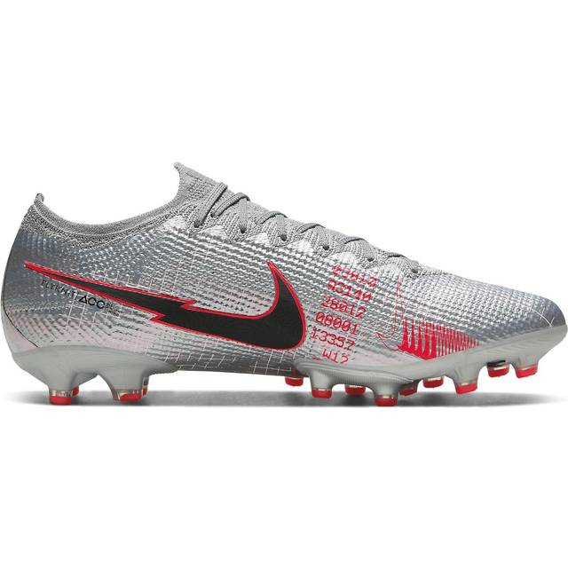 Nike Mercurial Vapor 13 Elite AG Pro 'Metallic Grey Crimson' - grey - 12
