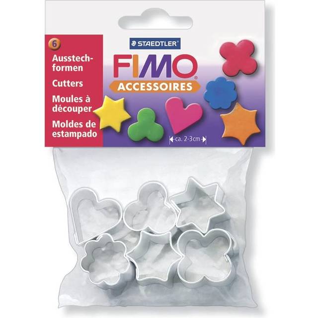 Staedtler Fimo Shaped Metal Cutters - Silver