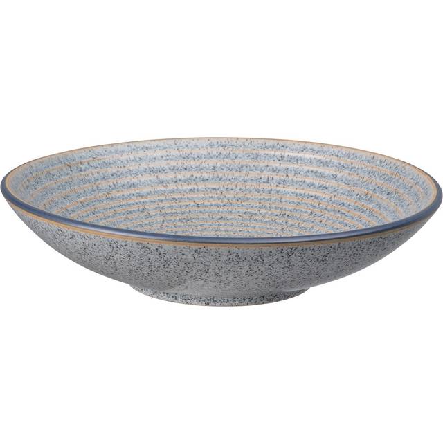Denby Studio Grey Ridged Bowl, Medium, Granite