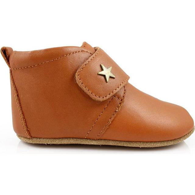 Bisgaard unisex baby 12301999 tofflor, Brun 66 cognac - 23 EU