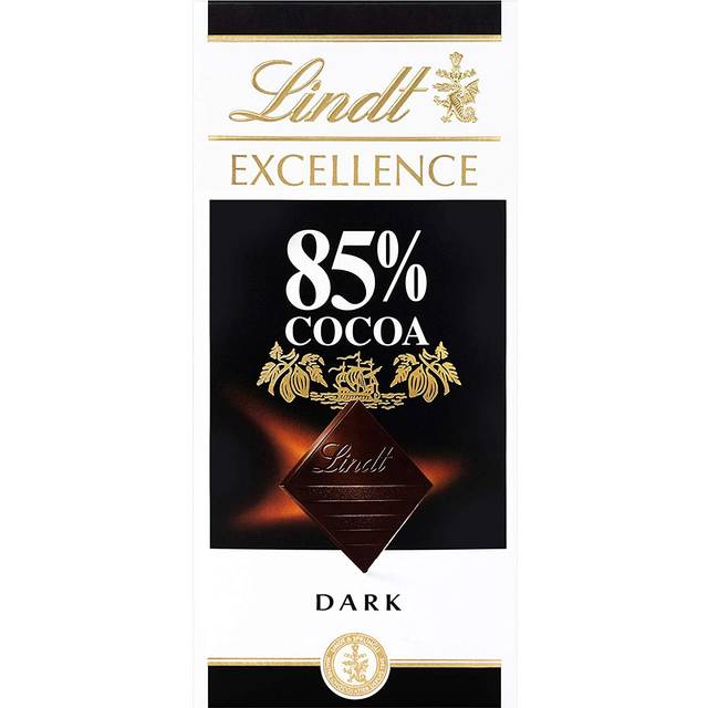 Lindt Excellence Dark 85% Cocoa Chocolate Bar 100g
