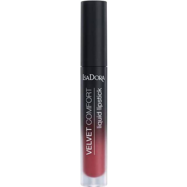 Isadora Velvet Comfort Liquid Lipstick Red Plum