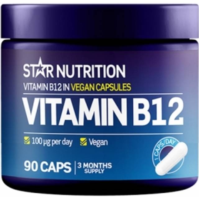 Vitamin B12, 90 kapslar, Star Nutrition