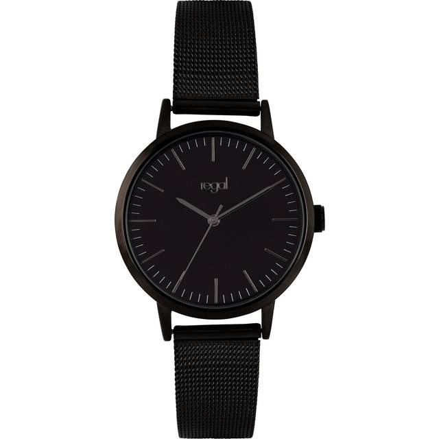 Regal damklocka - meshband, svart, 36mm