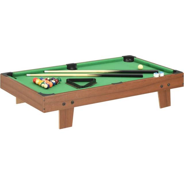 vidaXL 3 Feet Mini Pool Table 92x52x19 cm Black and Green