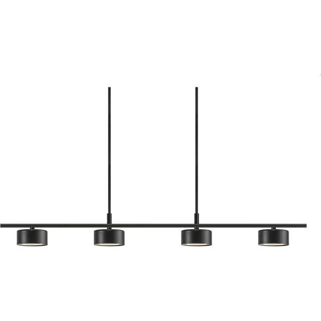 Nordlux Clyde 4 Light Linear LED Pendant in Black
