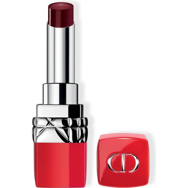 Rouge dior ultra rouge pigmented lipstick 883 ultra poison 3.2g imperfect box