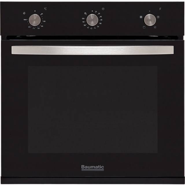 Baumatic BOFMU604B Built In Electric Single Oven - Black - A Rated