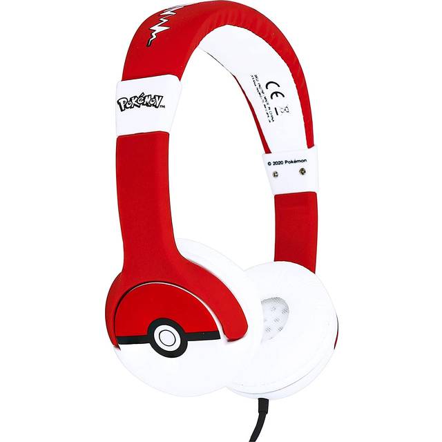 Hörlur Junior On-Ear 85dB Pokeball