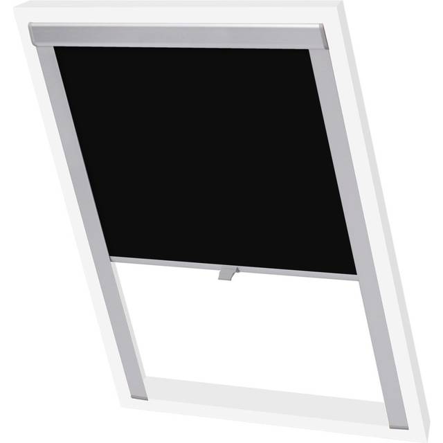 vidaXL Blackout Roller Blinds Grey M04/304