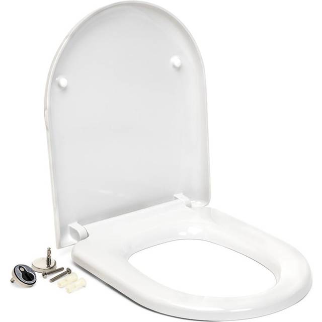 WC Sits Dämpad, Vit, Svedbergs