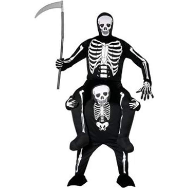 Fiestas Guirca Carry Me Halloween Skelet Voksen