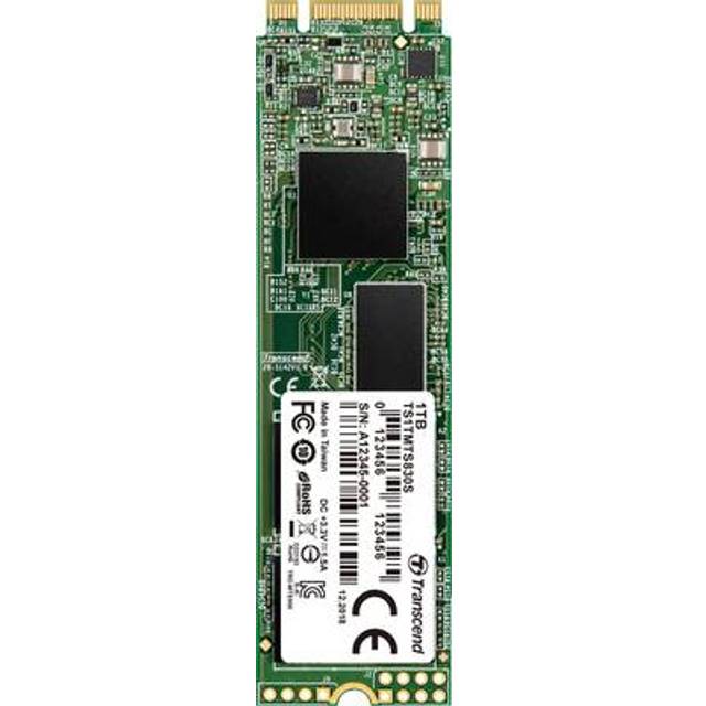 Transcend 830S - SSD - 1 TB - inbyggd - M.2 2280 - SATA 6Gb/s