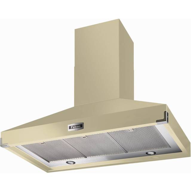 Falcon FHDSE900CR/C Super Extract 900mm Wide Chimney Hood Cream Chrome