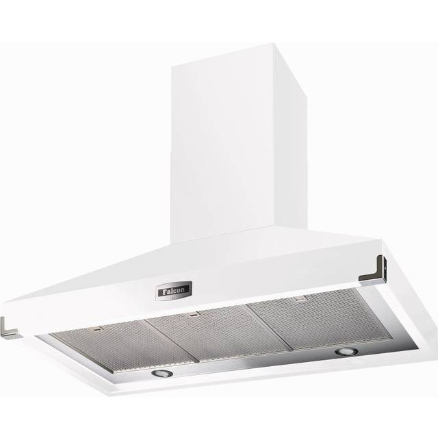 Falcon FHDSE900WH/N Super Extract 900mm Wide Chimney Hood Icy White