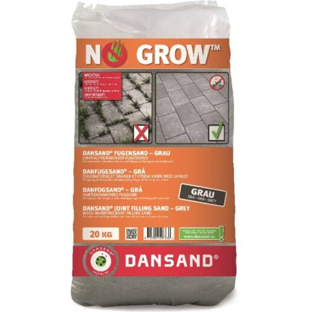Fogsand Dansand Ogräshämmande 20 kg Grå