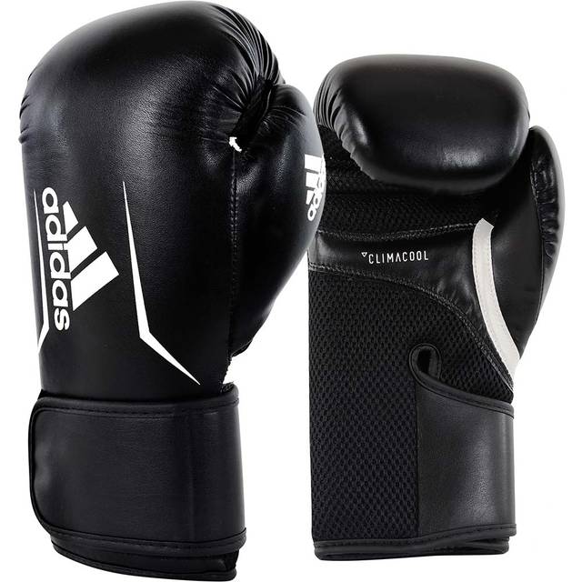 adidas Unisex Speed 100 – svart/vit; Adsbg102 boxningshandskar, svart/vit, 14 oz EU