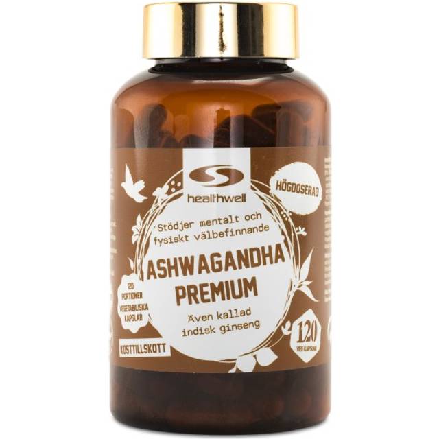 Healthwell Ashwagandha Premium, 120 kaps