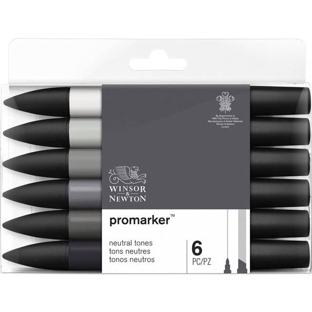 Winsor Promarker 6st, Neutral Tones