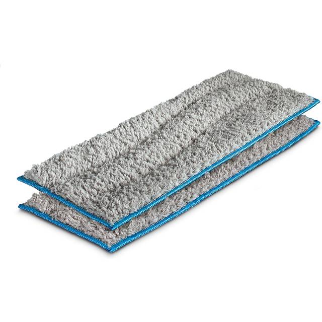 iRobot tvättbara blöta moppdynor för Braava Jet 240 (2 i paket), mjukt texturerad mikrofiber Enda BLÅ