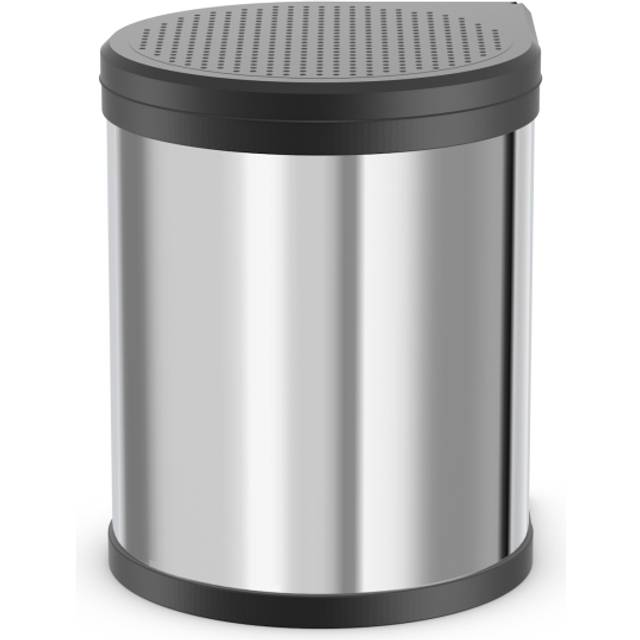 Hailo Cupboard Bin Compact-Box Size M 15 L White Rubbish Waste Box 3555-001