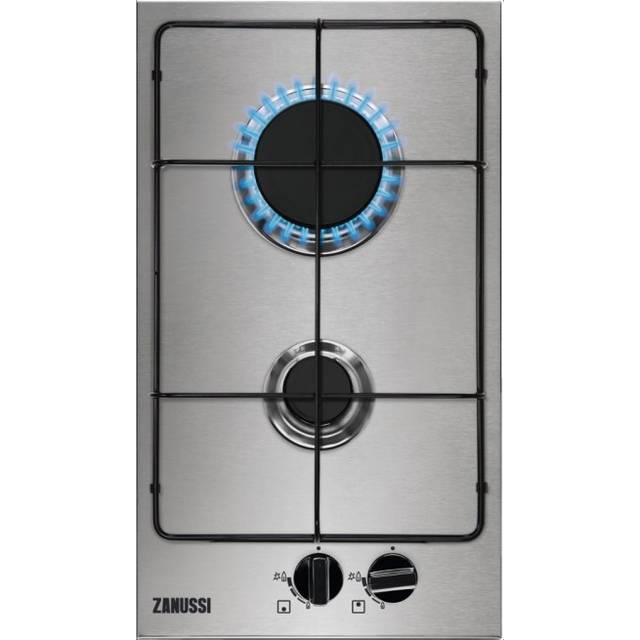 Zanussi ZGNN322X 2 Burner Gas Domino Hob