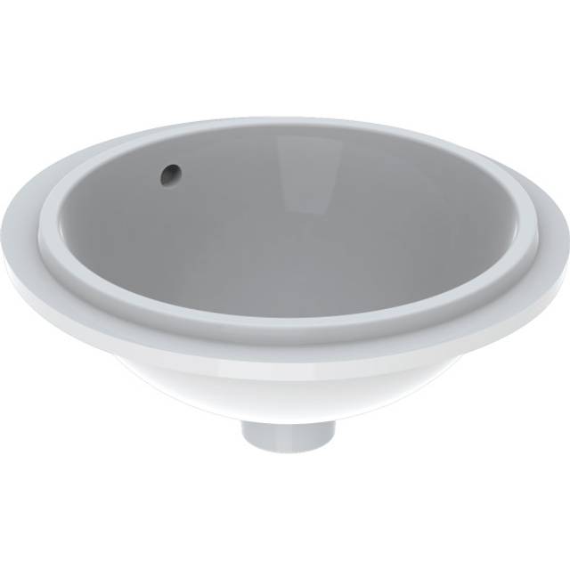 Tvättställ Geberit Variform 330 mm för underlimning Runt