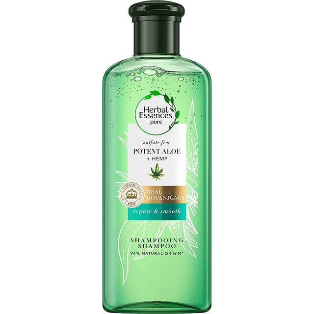 Herbal Essences ren kraftfull sulfatfri schampo aloe och hampa 225 ml