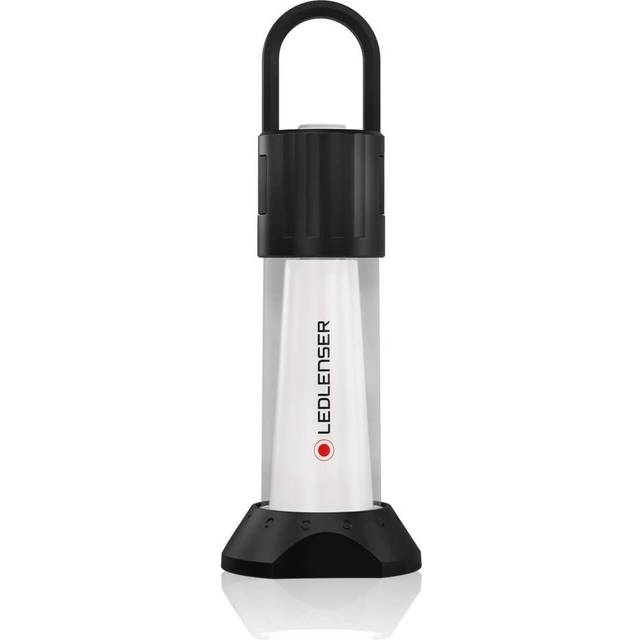 Ledlenser ML6 Warm Light LED-lykta, laddningsbar med 18650 litiumbatteri, 750 lumen, bländfri (patenterad), upp till 240 timmars drifttid, powerbank, med rött ljus funktion magnet, utomhus, camping
