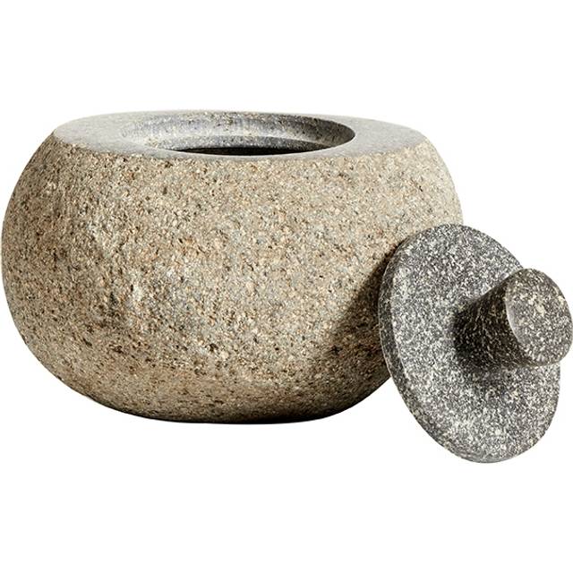 MUUBS Jar med lock Valley S Grey-natural