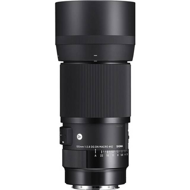 Sigma 105mm f/2.8 Art DG DN Macro Camera Lens for L-Mount in Black