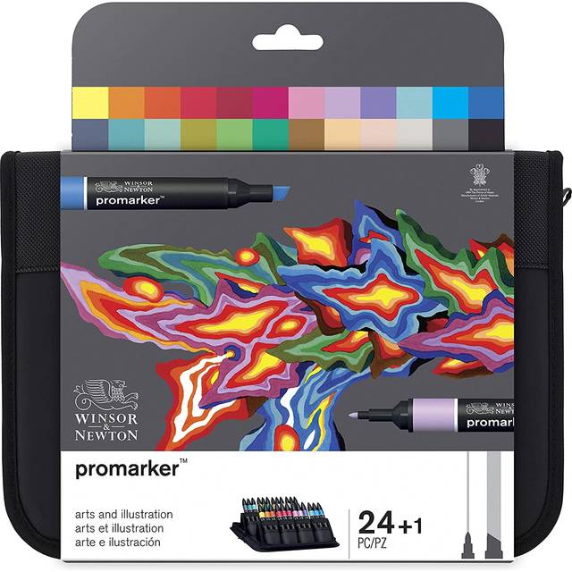 Promarker Set Arts & Illustration 24-pack Winsor & Newton