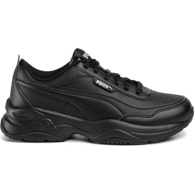 PUMA dam Cilia mode fotbollsskor, Puma Svart Puma Silver, 35.5 EU