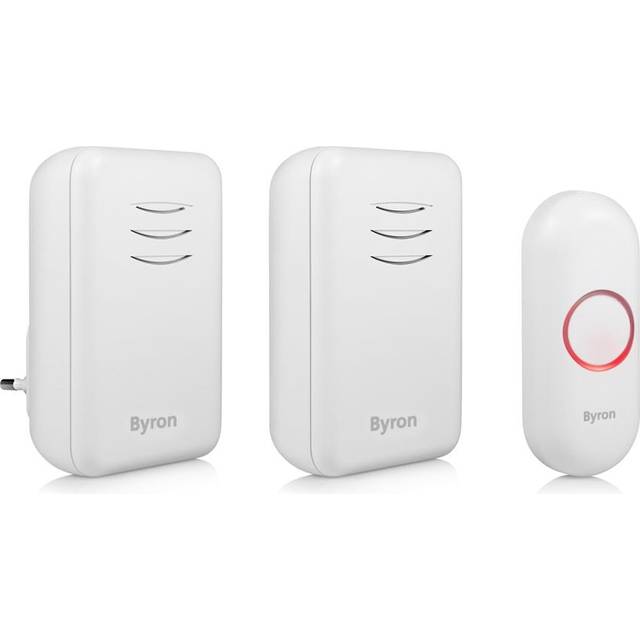 Byron DBY-22314 150m Wireless Doorbell - Pack of 2