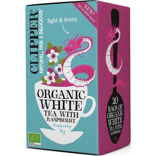 Clipper White Tea Raspberry 20 påse(ar)