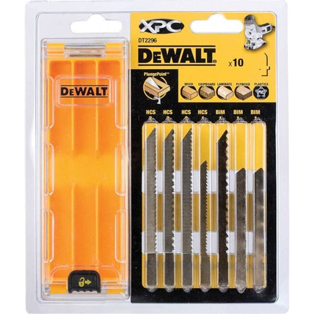 DT2296-QZ 10 Piece xpc Jigsaw Wood Blade Set - Dewalt